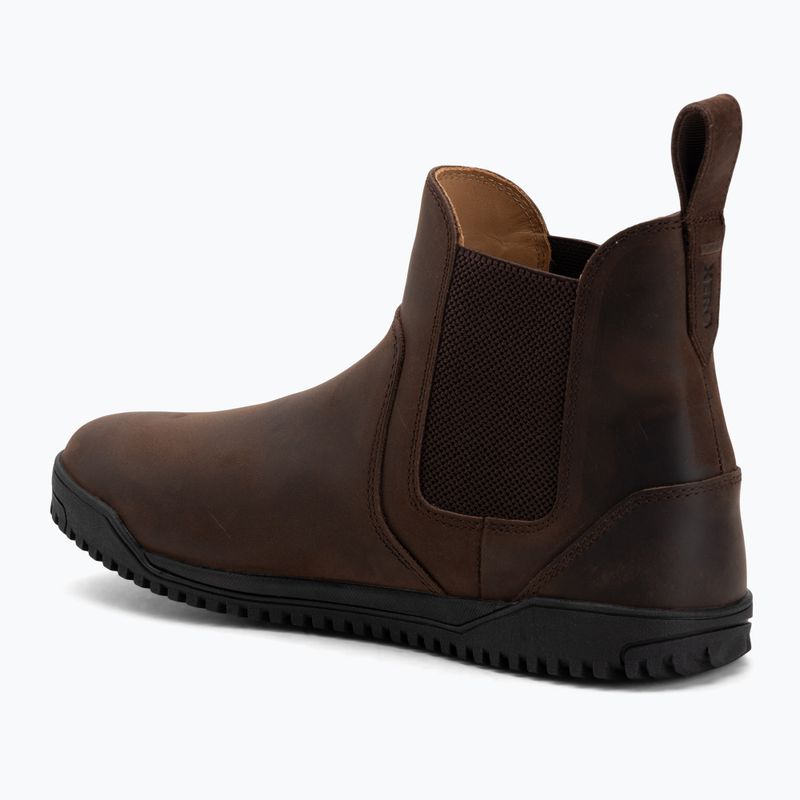 Încălțăminte barefoot Xero Shoes Ridgeway Chelsea dark brown 3
