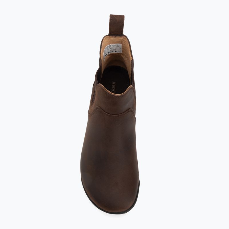 Încălțăminte barefoot Xero Shoes Ridgeway Chelsea dark brown 5