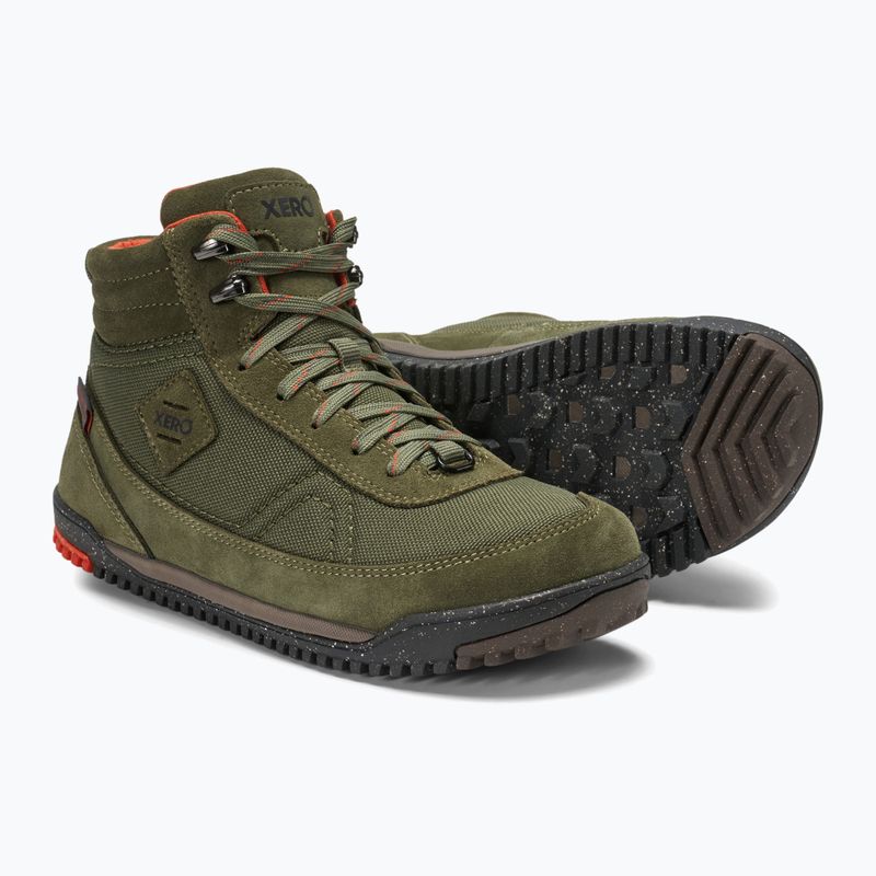 Încălțăminte barefoot pentru femei Xero Ridgeway olive 11