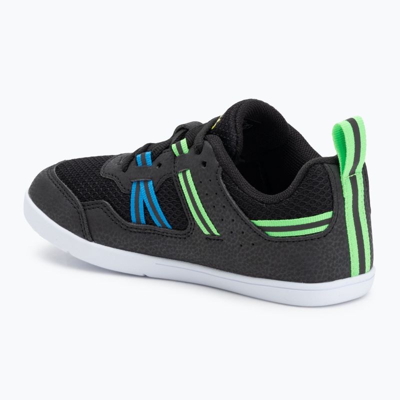 Încălțăminte barefoot pentru copii Xero Shoes Prio black/ lime 3