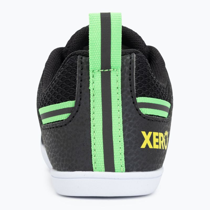 Încălțăminte barefoot pentru copii Xero Shoes Prio black/ lime 6