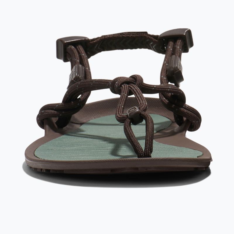 Sandale barefoot pentru bărbați Xero Shoes Aqua Cloud java/brown/dark/forest 3