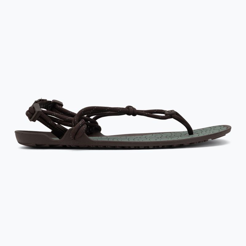 Sandale barefoot pentru bărbați Xero Shoes Aqua Cloud java/brown/dark/forest 2