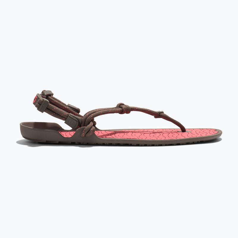 Sandale barefoot pentru femei Xero Shoes Aqua Cloud moel/sunset coral morel/sunset coral