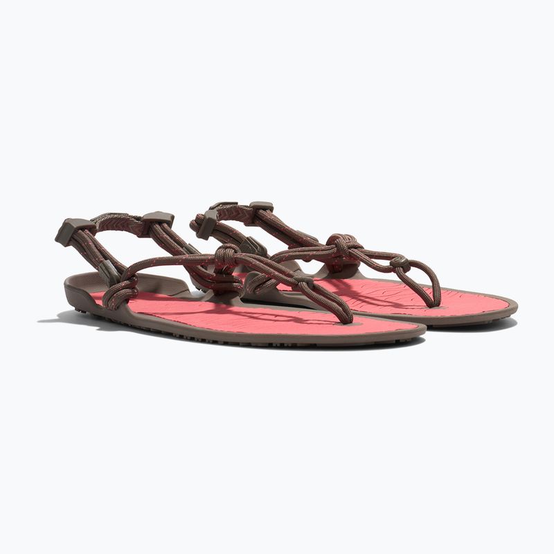 Sandale barefoot pentru femei Xero Shoes Aqua Cloud moel/sunset coral morel/sunset coral 3