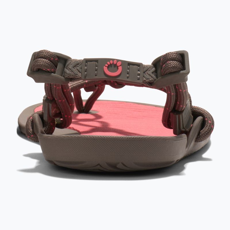 Sandale barefoot pentru femei Xero Shoes Aqua Cloud moel/sunset coral morel/sunset coral 5