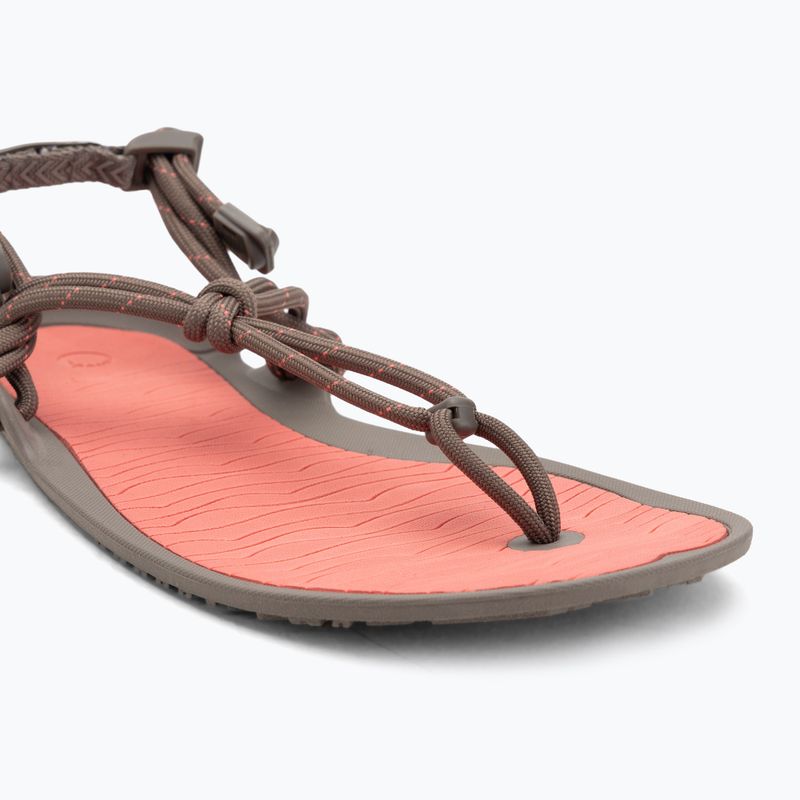 Sandale barefoot pentru femei Xero Shoes Aqua Cloud moel/sunset coral morel/sunset coral 7