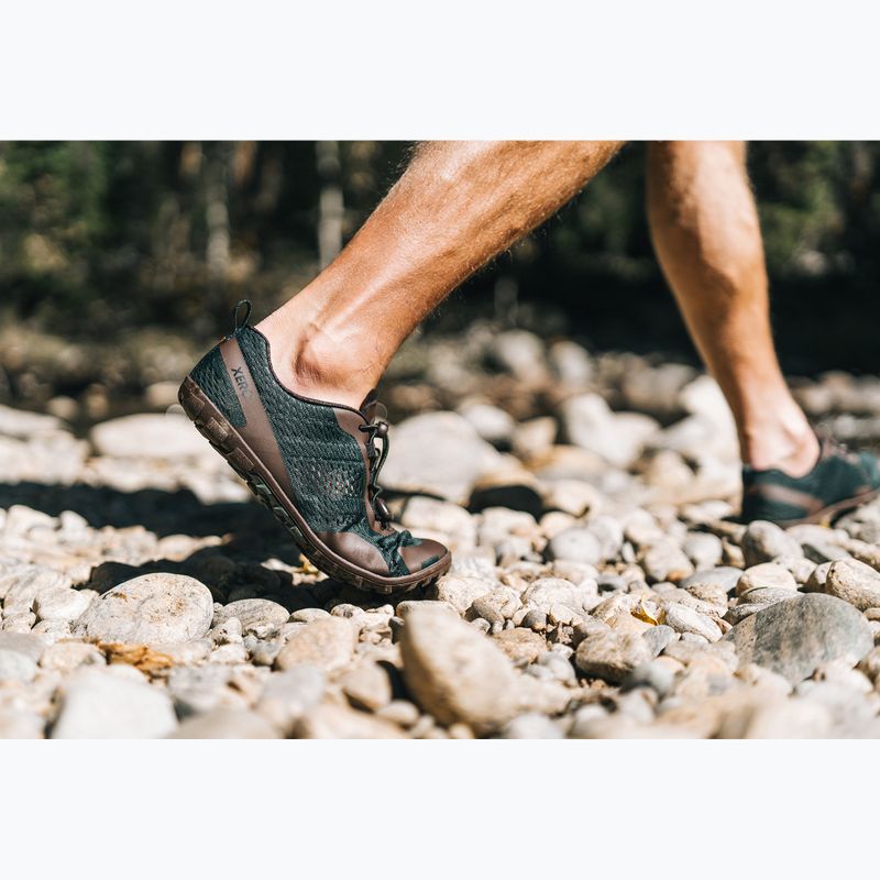 Încălțăminte barefoot pentru bărbați Xero Shoes Aqua X Sport dark/forest/java/brown 14