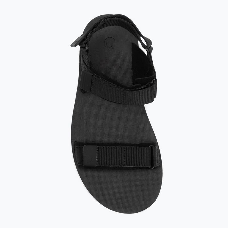 Sandale barefoot pentru bărbați Xero Shoes D-Trail black/asphalt 5
