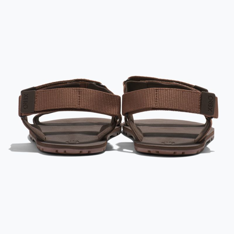 Sandale barefoot pentru bărbați Xero Shoes D-Trail cocoa brown/java brown 4