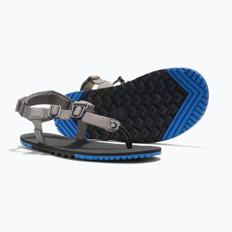 Sandale barefoot pentru bărbați Xero Shoes H-Trail steel gray/blue/lolite steel gray/blue/iolite 15