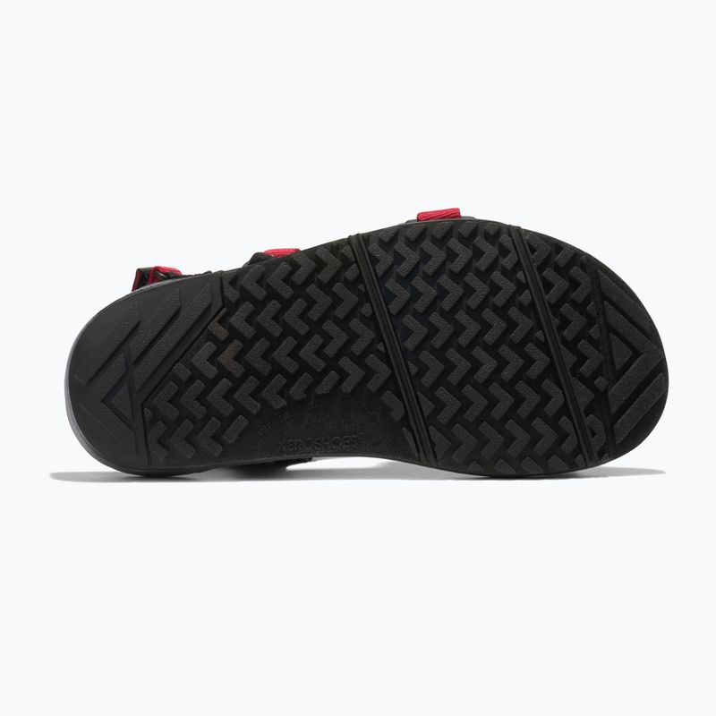Sandale barefoot pentru copii Xero Shoes Z-Trail charcoal/red pepper 6