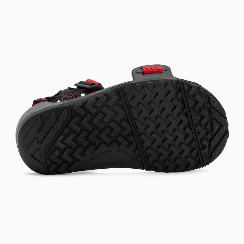 Sandale barefoot pentru copii Xero Shoes Z-Trail charcoal/red pepper 4