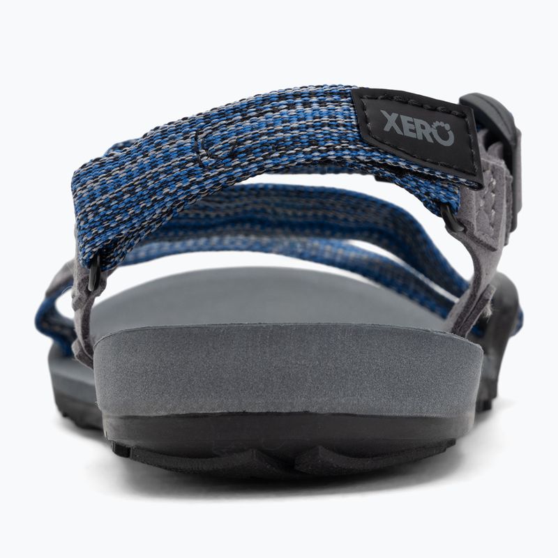 Sandale barefoot pentru copii Xero Shoes Z-Trail charcoal/multi/blue 5