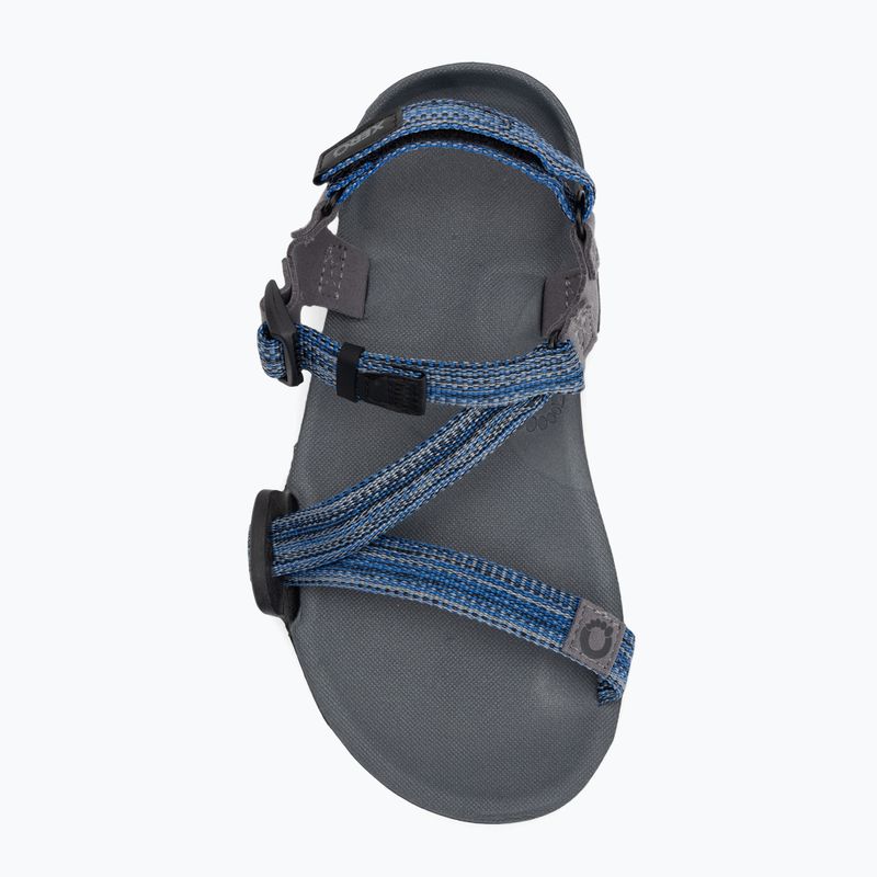 Sandale barefoot pentru copii Xero Shoes Z-Trail charcoal/multi/blue 6