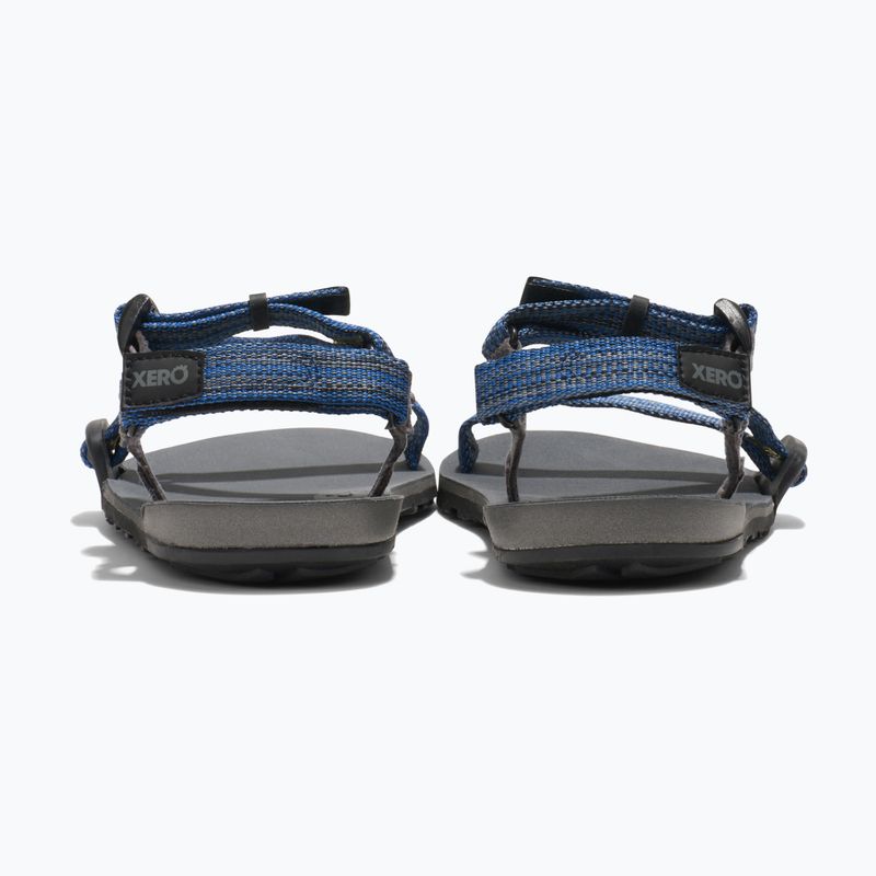 Sandale barefoot pentru copii Xero Shoes Z-Trail charcoal/multi/blue 4