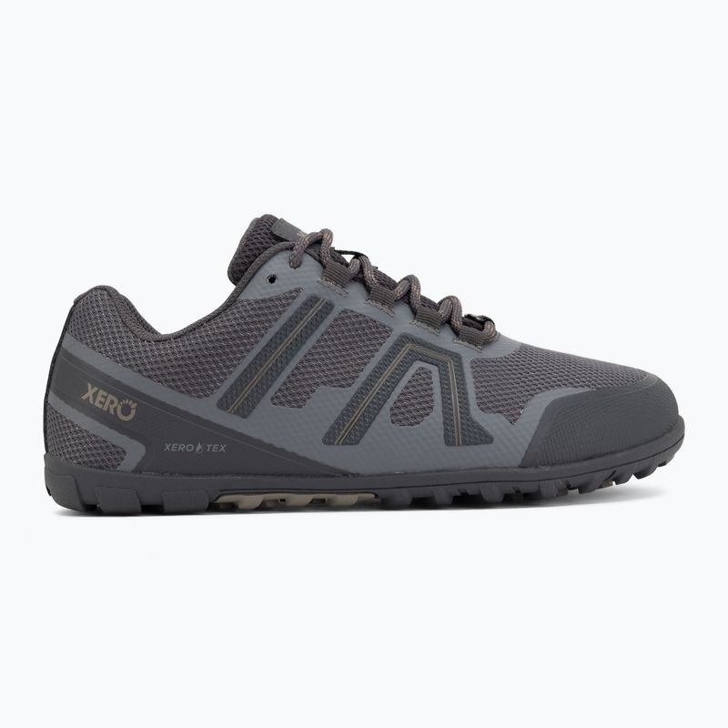 Încălțăminte barefoot pentru bărbați Xero Shoes Mesa Trail WP steel grey/asphalt 2