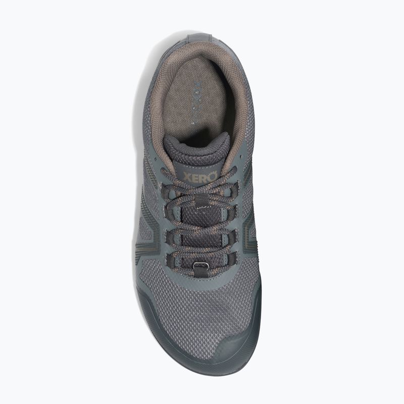 Încălțăminte barefoot pentru bărbați Xero Shoes Mesa Trail WP steel grey/asphalt 5