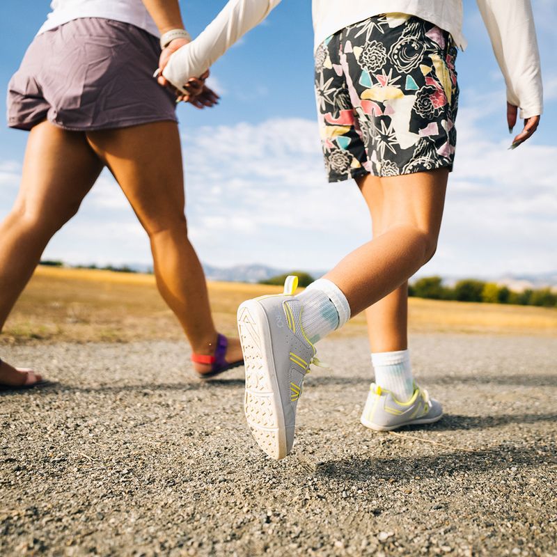 Încălțăminte barefoot pentru copii Xero Shoes Prio lunar rock/sunny lime 8