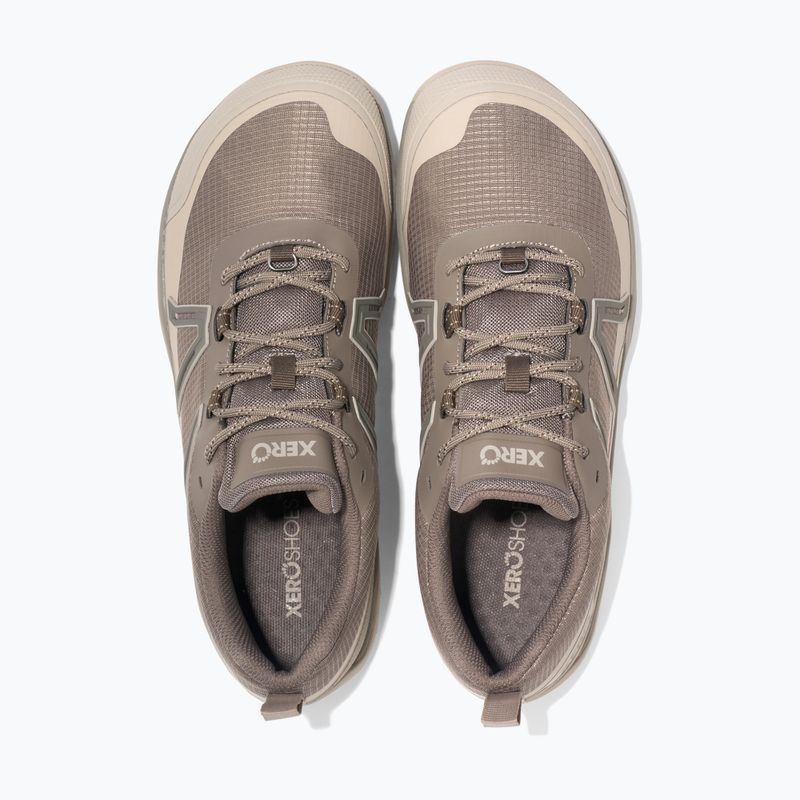 Încălțăminte barefoot pentru bărbați Xero Shoes Scrambler Trail Low WP morel/pure/cashmere 12