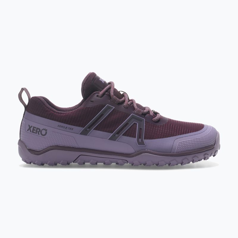 Încălțăminte barefoot pentru femei Xero Shoes Scrambler Trail Low WP Plum perfect/sage purple 8