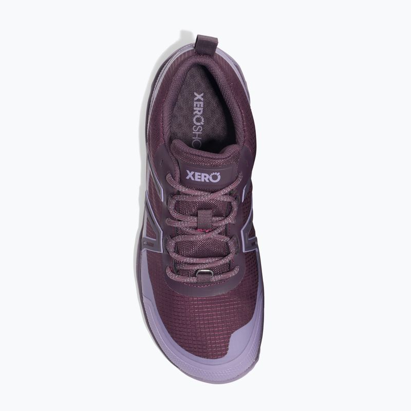 Încălțăminte barefoot pentru femei Xero Shoes Scrambler Trail Low WP Plum perfect/sage purple 12
