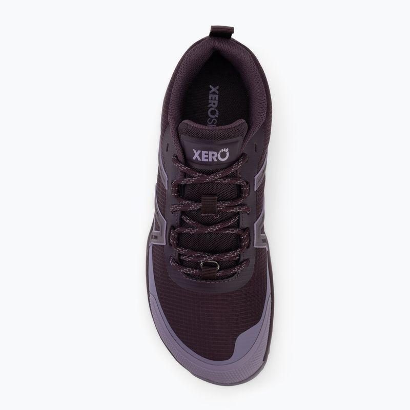 Încălțăminte barefoot pentru femei Xero Shoes Scrambler Trail Low WP Plum perfect/sage purple 5