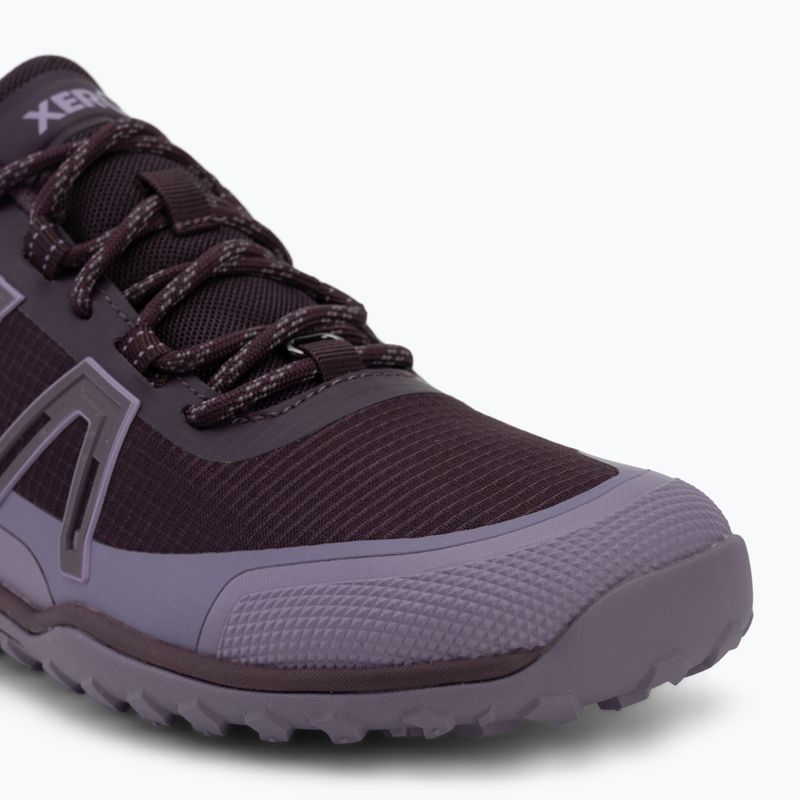 Încălțăminte barefoot pentru femei Xero Shoes Scrambler Trail Low WP Plum perfect/sage purple 7