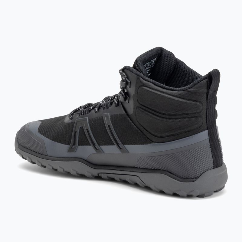 Pantofi barefoot bărbați Xero Shoes Scrambler Trail Mid WP negru/asfalt 3