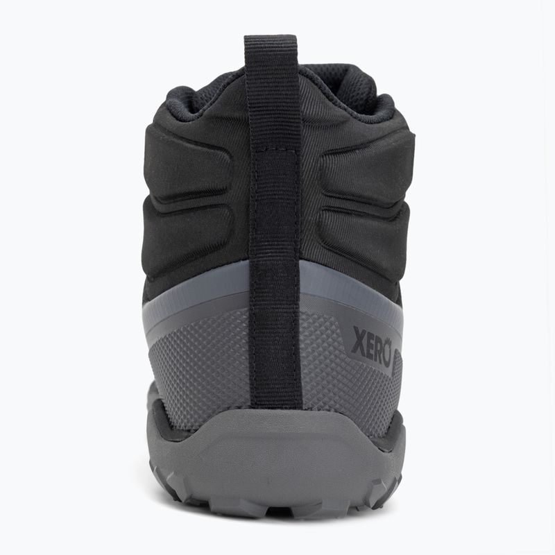Pantofi barefoot bărbați Xero Shoes Scrambler Trail Mid WP negru/asfalt 6