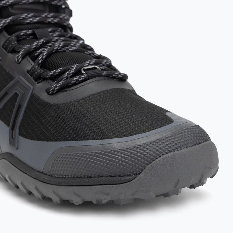 Pantofi barefoot bărbați Xero Shoes Scrambler Trail Mid WP negru/asfalt 7