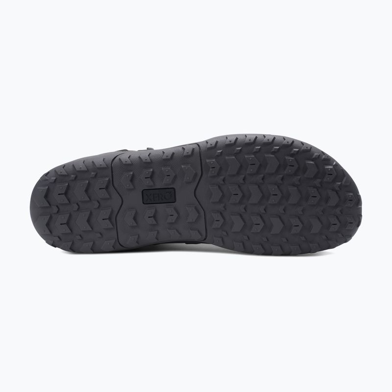 Pantofi barefoot bărbați Xero Shoes Scrambler Trail Mid WP negru/asfalt 13