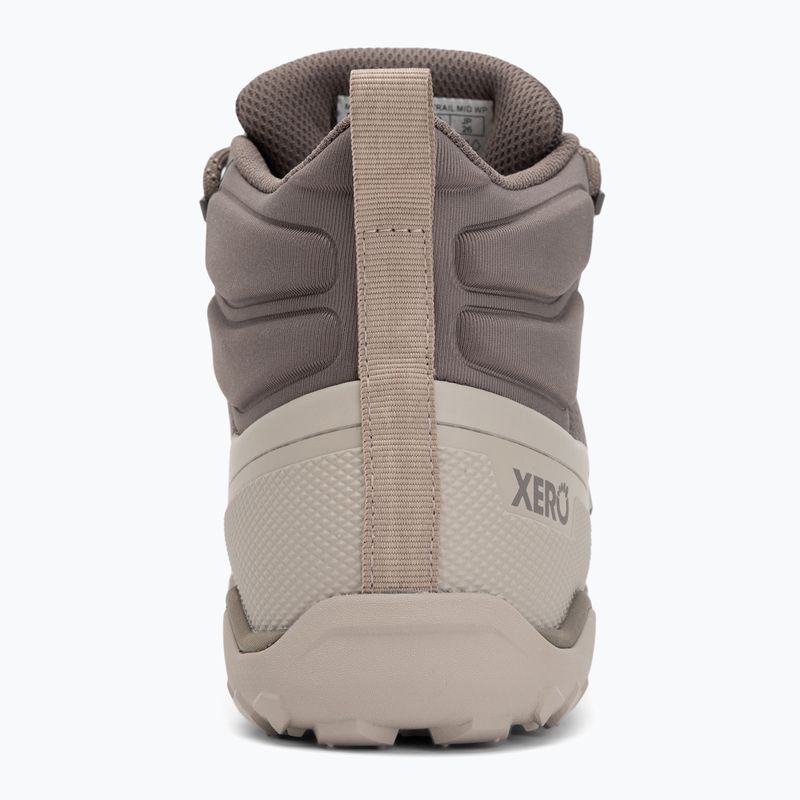 Încălțăminte barefoot pentru bărbați Xero Shoes Scrambler Trail Mid WP morel/pure/cashmere 6