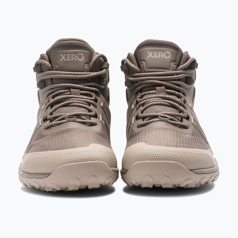 Pantofi barefoot bărbați Xero Shoes Scrambler Trail Mid WP morel/pure/cashmere 10