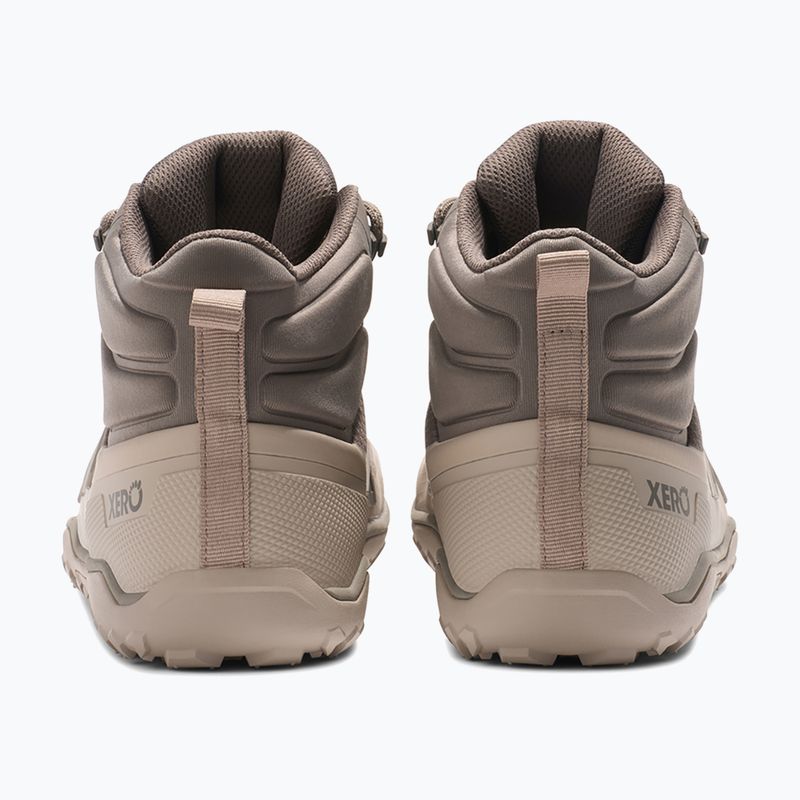 Pantofi barefoot bărbați Xero Shoes Scrambler Trail Mid WP morel/pure/cashmere 11