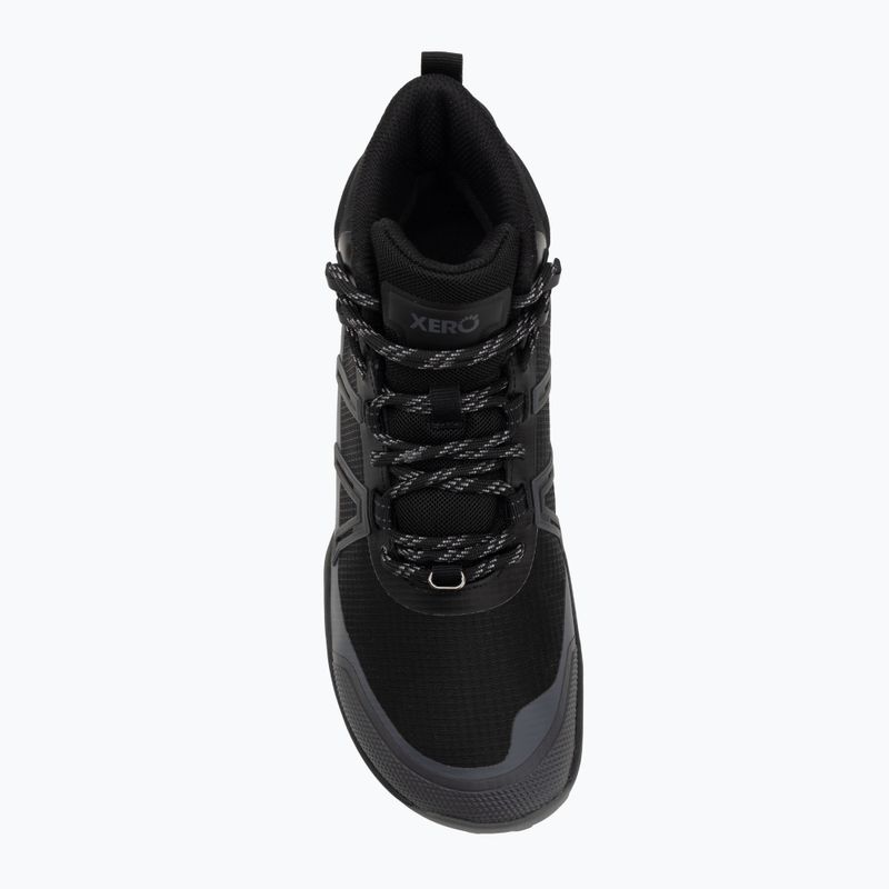 Încălțăminte barefoot pentru femei Xero Shoes Scrambler Trail Mid WP black/asphalt 5