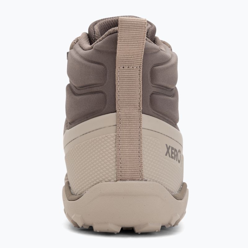 Încălțăminte barefoot pentru femei Xero Shoes Scrambler Trail Mid WP morel/pure cashmere 6