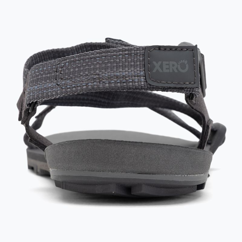 Sandale barefoot pentru bărbați Xero Shoes Z-Trail EV steel gray/asphalt 6