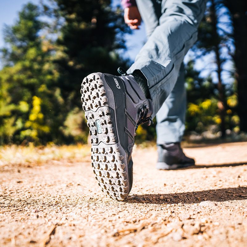 Încălțăminte barefoot pentru femei Xero Shoes Scrambler Trail Mid Asphalt/Black 9
