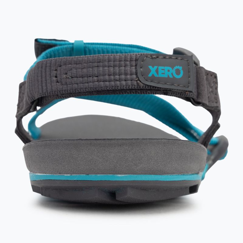 Sandale barefoot pentru femei  Xero Shoes Z-Trail EV lake blue / asphalt 6