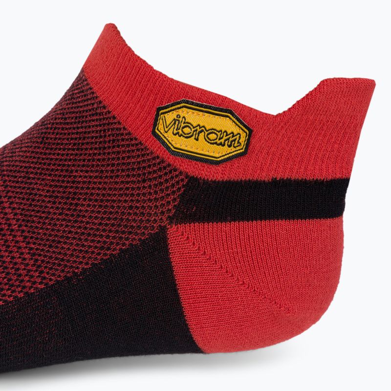 Șosete Vibram Fivefingers Athletic No-Show 2 perechi colorate S21N35PS 4