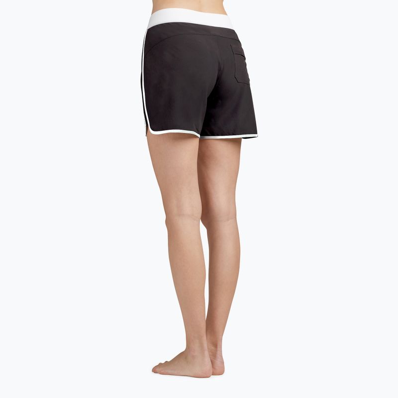 Pantaloni scurți de înot pentru femei Dakine Roots 5" negru și alb DKA156W0004 5