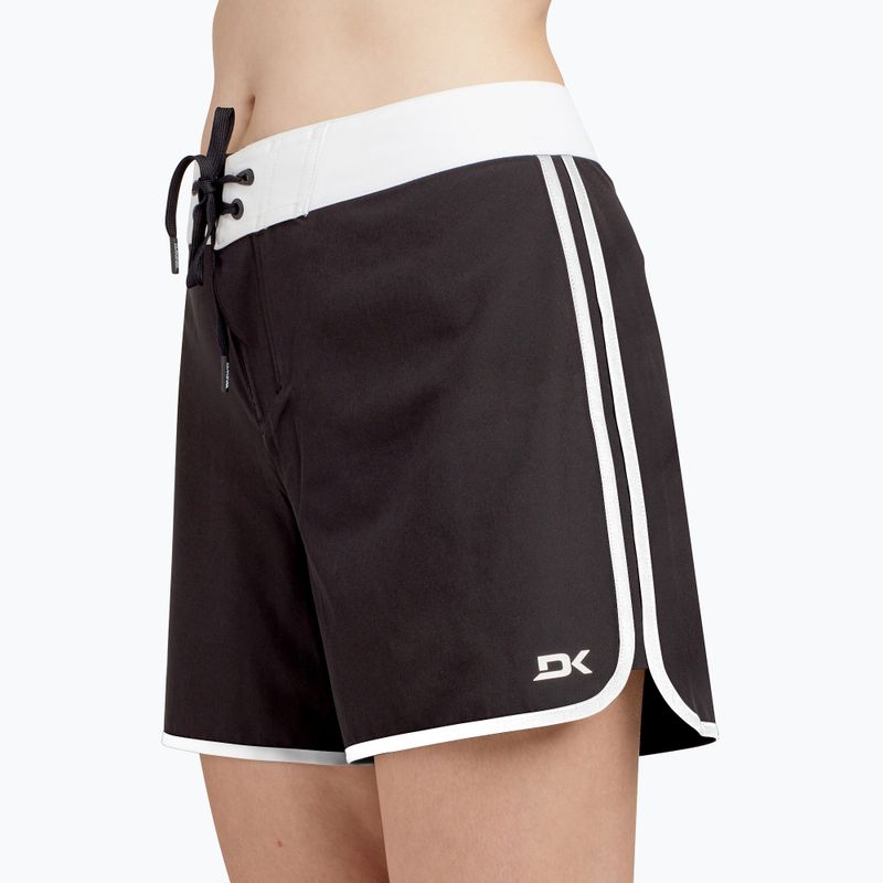 Pantaloni scurți de înot pentru femei Dakine Roots 5" negru și alb DKA156W0004 6