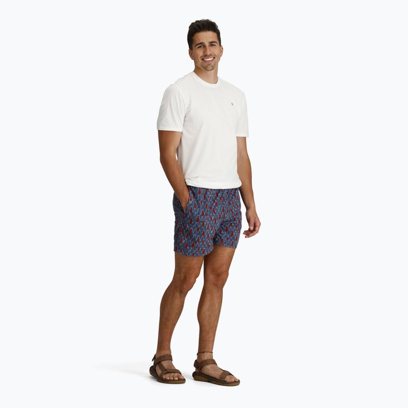 Pantaloni de trekking pentru bărbați Royal Robbins All-In navy flash pt 2