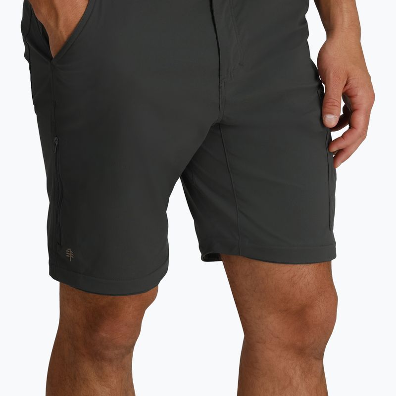 Pantaloni pentru bărbați Royal Robbins Wilder Zip-Off charcoal 7