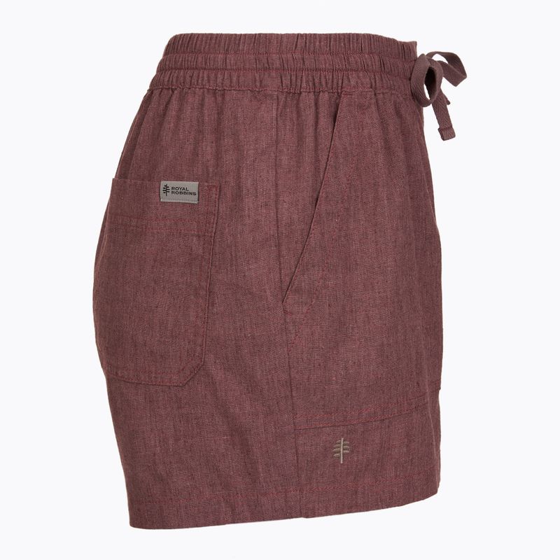 Pantaloni scurți pentru femei Royal Robbins Hempline wild rhubarb 3