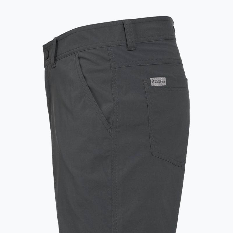 Pantaloni pentru bărbați Royal Robbins Wilder charcoal 4