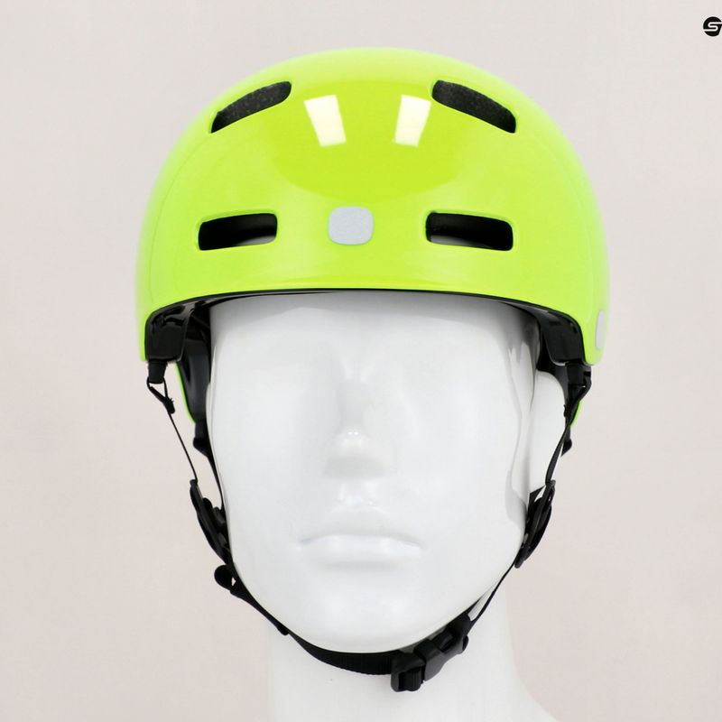 Cască de bicicletă pentru copii POC POCito Crane MIPS fluorescent yellow/green 9
