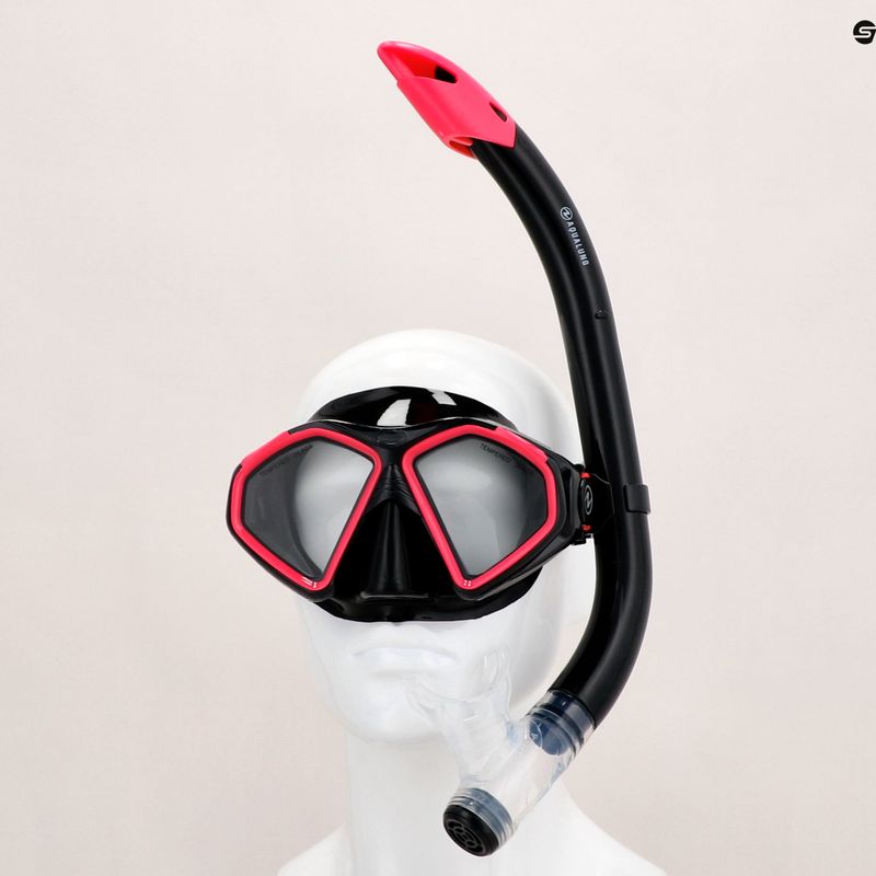 Aqualung Hawkeye Combo Snorkelling Kit Mască + Snorkel negru SC3970102 12