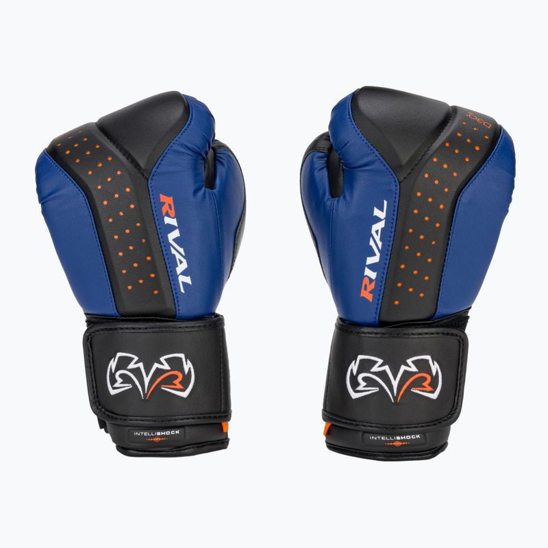 Mănuși de box Rival RB10 Intelli-Shock Bag black/blue 2